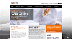 Desktop Screenshot of foord.com